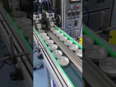 Macchina di riempimento di pompe a motore singolo con nastro trasportatore di 3 metri