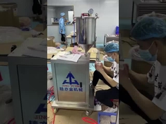 Automatica SUS304 Macchina di riempimento di lucido per labbra a testa singola Verticale