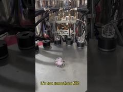 Macchina di riempimento di creme cosmetiche accurate Macchina di riempimento di barattoli di creme a doppio colore con motore alternativo