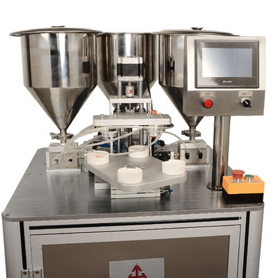 BB Cream Cosmetic Filling Machine Tre colori doppi colori singoli colori