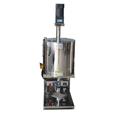 Linea di produzione di rossetti 20L Caldazione Rossetti Macchina di riempimento Acciaio inox argento