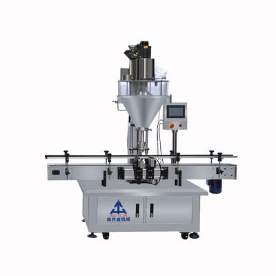 5-40 bottiglie / min Macchina di produzione di polvere cosmetica automatica