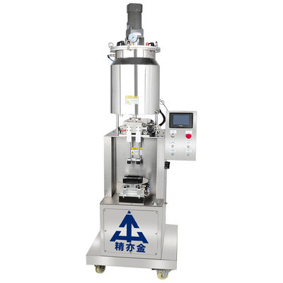220V 50Hz Lips Gloss Tube Filler Machine 2.3kw Acciaio inossidabile