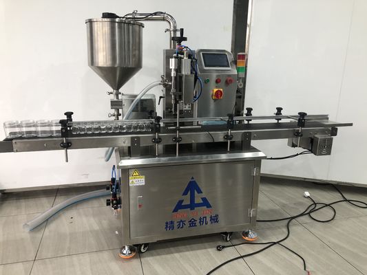 Macchina di riempimento di crema a pieno regime con testa singola velocità di riempimento rapida