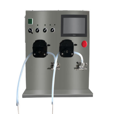 Macchine per riempire bottiglie con doppia testa con vernice per chiodi 750-1000 pcs/h