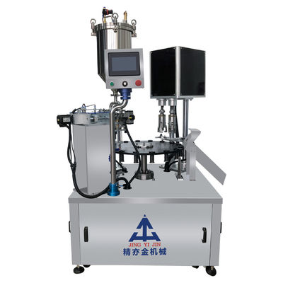 2 Testa Automatica Macchina di Riempimento di Gloss per labbra Copertura Bottiglia Dimensione 20-130 mm