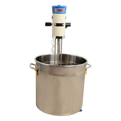 0-63 Rpm Linea di produzione automatica personalizzata Emulsionatore omogenizzante a vuoto 5.5KW