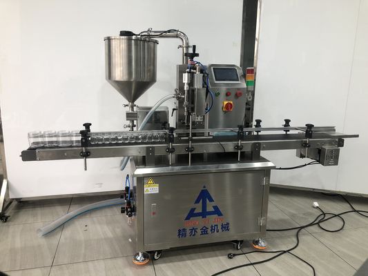 Servo Single Head Gear Pump Liquid Filling Machine completamente automatico