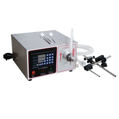 Macchina di riempimento a pompa a ingranaggi semiautomatica 1 ml-500 ml Volume di riempimento