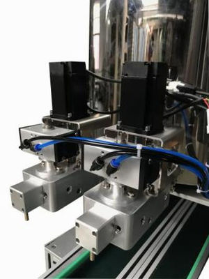 Servo doppia macchina di riempimento di testa per creme 5KW 80L volume tamburo