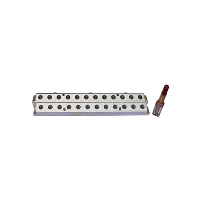 12 fori inclinato modello di rossetto personalizzato rossetto logo personalizzato