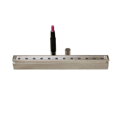 Moffa per rossetto personalizzata a cavità singola a cavità multipla 12 fori Moffa per rossetto a proiettile