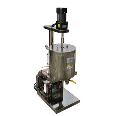 Linea di produzione di rossetti 20L Caldazione Rossetti Macchina di riempimento Acciaio inox argento