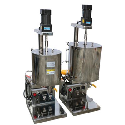 Linea di produzione di rossetti 20L Caldazione Rossetti Macchina di riempimento Acciaio inox argento