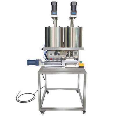 2.6KW Linea di produzione di rossetto Macchina di riempimento di rossetto di marmo doppio colore