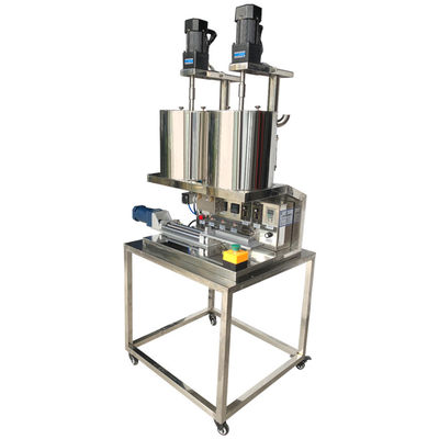 2.6KW Linea di produzione di rossetto Macchina di riempimento di rossetto di marmo doppio colore