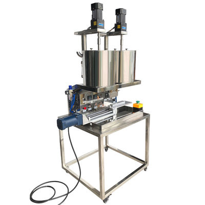 2.6KW Linea di produzione di rossetto Macchina di riempimento di rossetto di marmo doppio colore