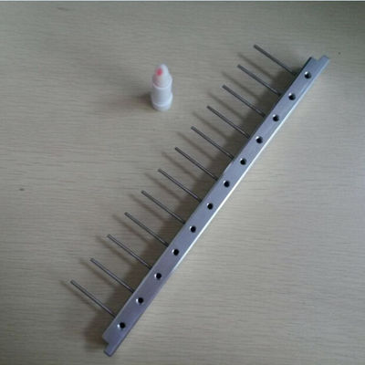 Legatura di alluminio Linia di produzione di rossetto Diy Mould di rossetto 12 fori