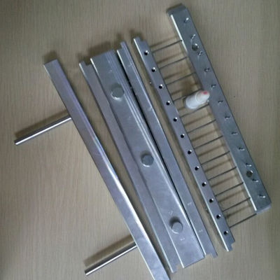 Legatura di alluminio Linia di produzione di rossetto Diy Mould di rossetto 12 fori