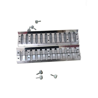 12 fori scrub Professional Mould di rossetto a doppio colore