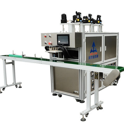 380V 50Hz 9.5KW Macchina di riempimento di crema cosmetica con nastro trasportatore