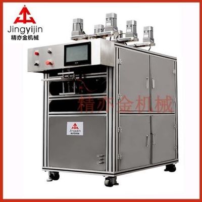 380V 50Hz 9.5KW Macchina di riempimento di crema cosmetica con nastro trasportatore