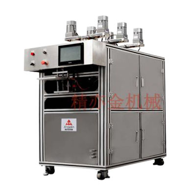 380V 50Hz 9.5KW Macchina di riempimento di crema cosmetica con nastro trasportatore