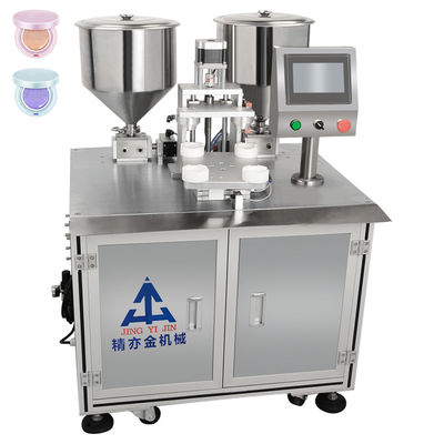 BB Cream Air Cushion Filling Machine doppio colore 1020 pcs/h
