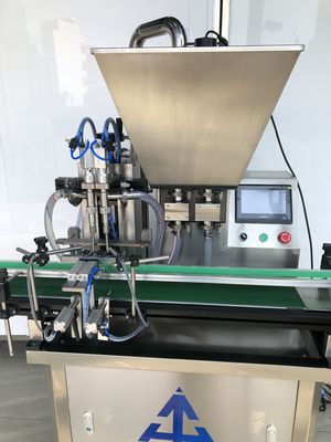 Macchine di riempimento a base di doppio capo per il trucco Macchine di riempimento automatiche ISO