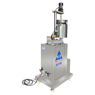 SUS304 Macchina di riempimento di luccichio per labbra di piccole dimensioni Motore a corrente alternata con ugelli doppi