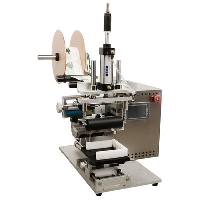 Macchina di etichettatura cosmetica semiautomatica per bottiglie piatte 750*500*550MM
