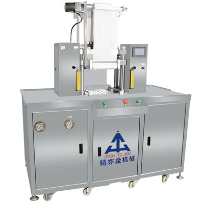 JYJ Cosmetic Powder Making Machine Compressing Polyester Cloth Roll resistente al calore