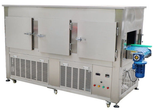 SUS304 La linea di produzione automatica su misura con cinque corsie di circolazione di galleria di congelamento
