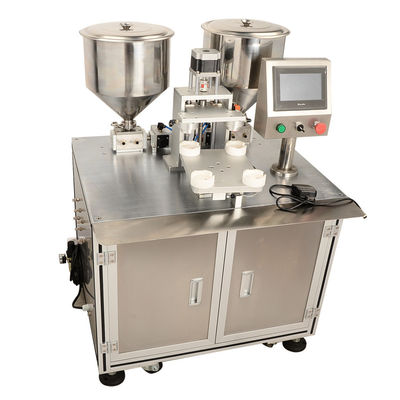 BB Cream Air Cushion Filling Machine doppio colore 1020 pcs/h