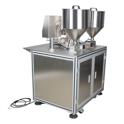 BB Cream Air Cushion Filling Machine doppio colore 1020 pcs/h