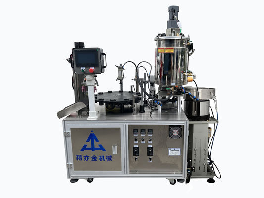 Linea di produzione di rossetto rotativo tutto in uno Mascara Lip Gloss Filling Machine