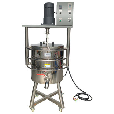 Macchina di riempimento a riscaldamento automatico completo 50L Rostre di riso Fussione tamburo con materia prima di calore