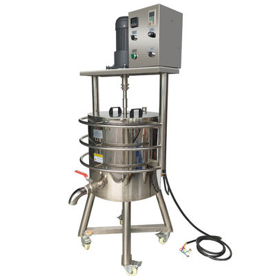 Macchina di riempimento a riscaldamento automatico completo 50L Rostre di riso Fussione tamburo con materia prima di calore