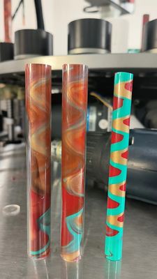 Macchina di riempimento a vite di rossetto cosmetico e crema Macchina di riempimento in baratto a doppio colore di crema
