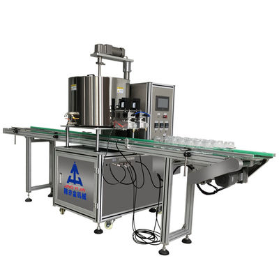 Macchina di riempimento riscaldata con crema e olio 80L a doppia testa con pompa di riscaldamento