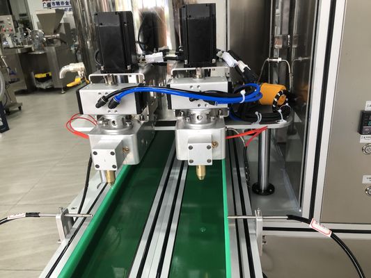 Macchina di riempimento riscaldata con crema e olio 80L a doppia testa con pompa di riscaldamento