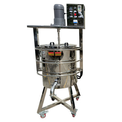 50L caldaia e miscelaia 50L rossetto materia prima agitazione e fusione tamburo