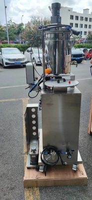 Macchina di riempimento quantitativo a maschera e lucido per la bocca semiautomatica