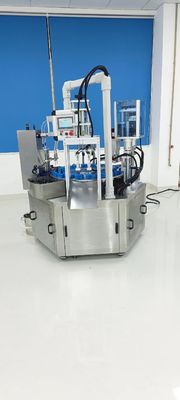 Macchina automatica di riempimento di profumi a giradischi con motore alternativo