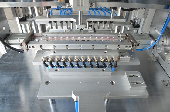 Macchina automatica per smaltire le muffe a manica in silicone e alluminio a 12 fori