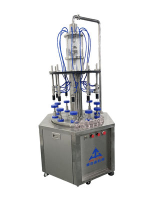 Macchine di riempimento a rotazione semiautomatica di profumi