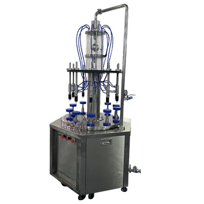 Macchine di riempimento a rotazione semiautomatica di profumi