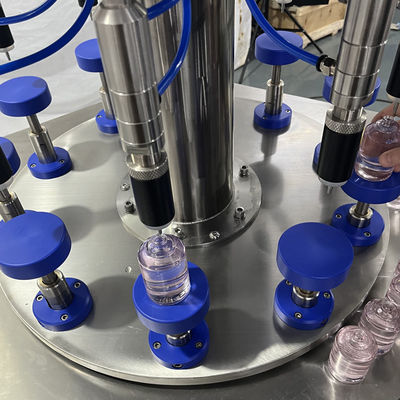 Macchine di riempimento a rotazione semiautomatica di profumi