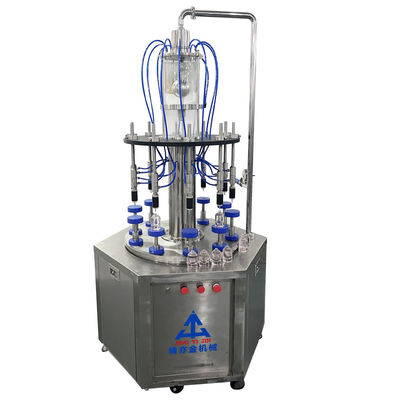 Macchine di riempimento a rotazione semiautomatica di profumi