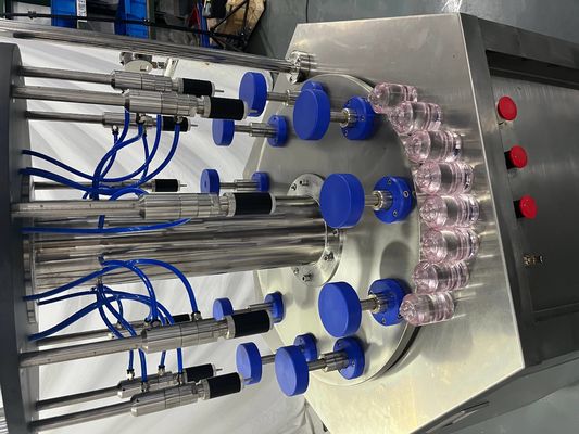 Macchine di riempimento a rotazione semiautomatica di profumi
